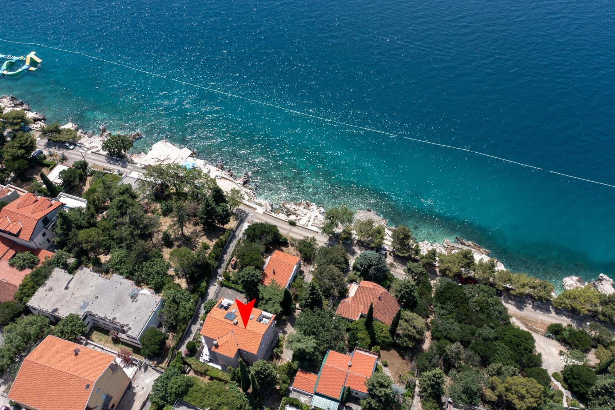 Apartmani Lili Новий Винодольський Екстер'єр фото